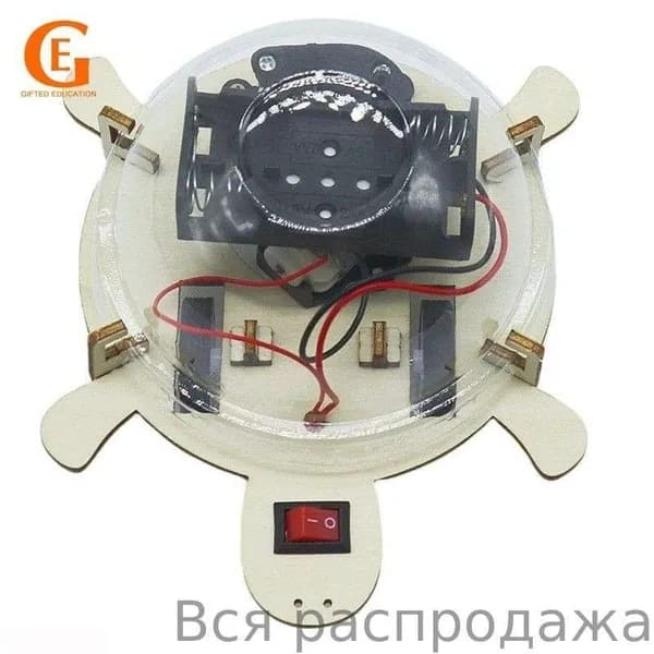 DIY конструктор Робот черепаха с функцией обхода препятствий, обучающий набор для школы, подарок для мальчиков и девочек