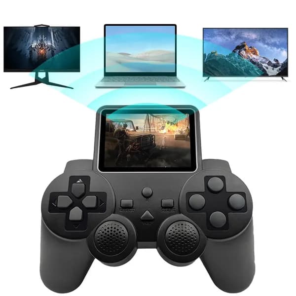 Портативная игровая консоль S10: 2,4 TFT-дисплей, 520 ретро-игр, джойстик, аккумулятор
