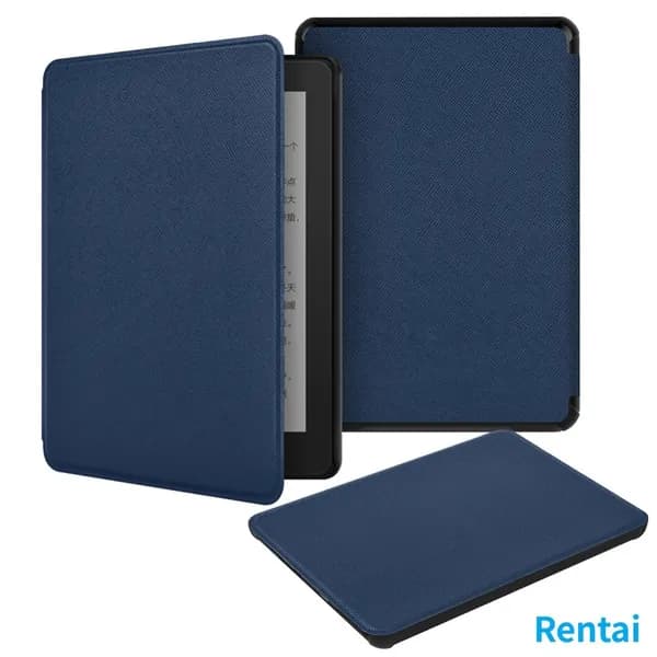 Чехол для Kindle Paperwhite 12-го поколения 2024 года и Colorsoft Signature Edition, синий, магнитный, автоматическое пробуждение