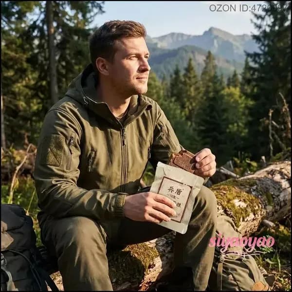 Сухой паек боевой щит Компрессионный продовольственный рацион долгого хранения для походов экспедиций аварийных наборов (срок годности 4 года)