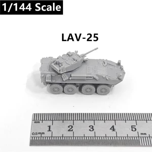 Миниатюрная модель танка в масштабе 1:144, напечатанная на 3D-принтере, из смолы, основные боевые танки армии США Второй мировой войны M4A1/M3/M26/M4A3/M1128