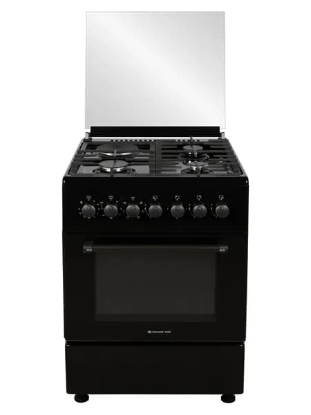 Комбинированная плита AXELDORF , 3газ + 1эл., электродуховка ,газ-контроль , чугунные решетки