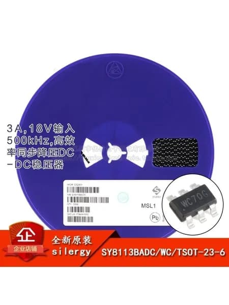 10шт 100% оригинальн SY8113BADC WC SOT23-6