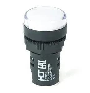 Лампа светодиодная AD16-22DS (LED) матрица d22мм белая 230В IP40