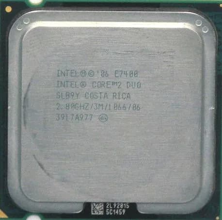 Intel Процессор Core 2 Duo E7400 SLGW3 OEM (без кулера)