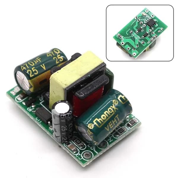 Высококачественный модуль питания с изолированной коммутацией 12V400mA AC-DC понижающий модуль