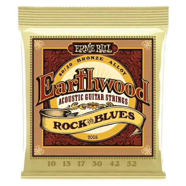Струны для акустической гитары Ernie Ball 2008 (10-52)