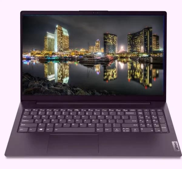 Lenovo Ноутбук 15.6", Intel Celeron N4500, RAM 4 ГБ, SSD 256 ГБ, Intel UHD Graphics, Windows Pro, черно-серый, Русская раскладка