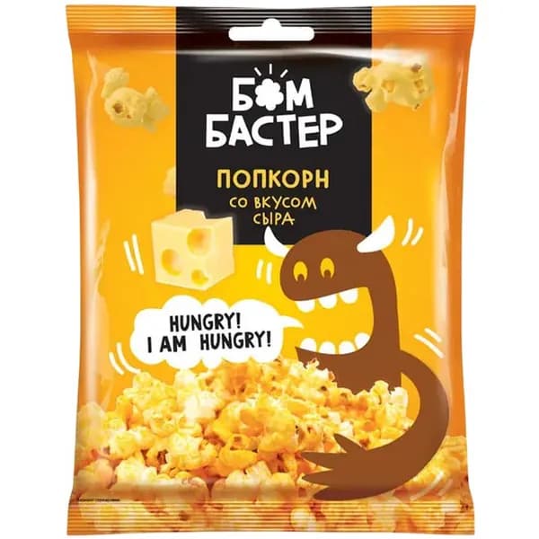 Бомбастер Попкорн сыр, 35 г, 1 штука
