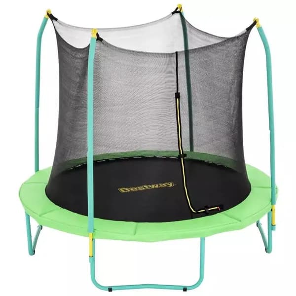 Bestway 59102 BW Батут с защитной сеткой 244х220см "Xtreme Air Trampoline" до 80кг, от 6 лет