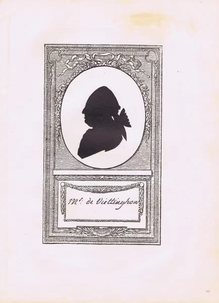 Антон Ермолаевич (Герман Отто) Фитингоф, тайный советник. Антикварная гравюра (цинкография). Россия, 1899 г.