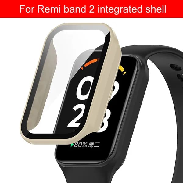 Чехол-плёнка для Xiaomi Redmi Band 2 цвета слоновой кости