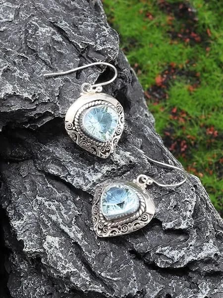 Серьги кольца