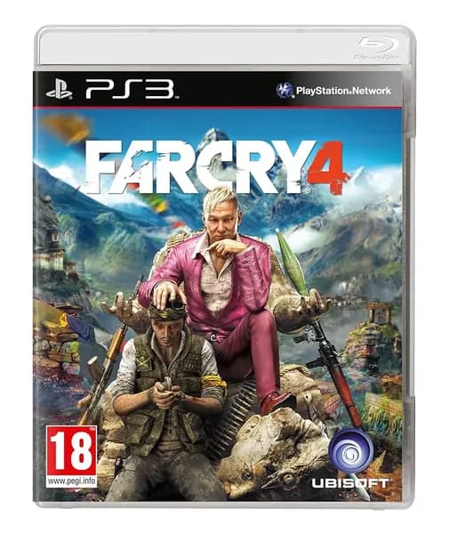 Видеоигра Far Cry 4. Издание на диске. Русская версия на ps3.