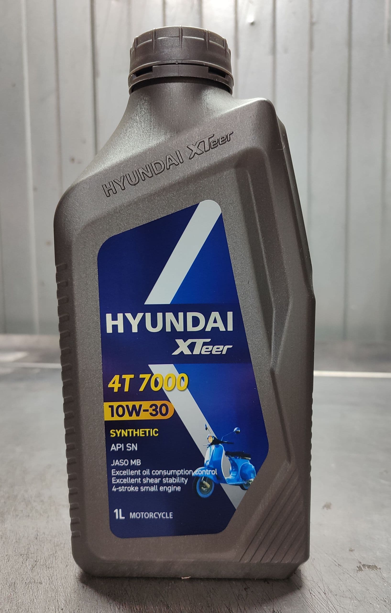 Hyundai XTeer 4T 7000 MB 10W-30 Масло моторное, Синтетическое, 1 л