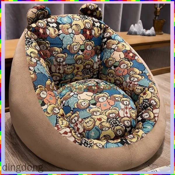 Прямой диван 55х50х50 см,разноцветный