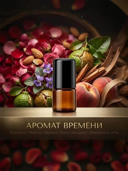 Духи-масло роза сердца 3 мл