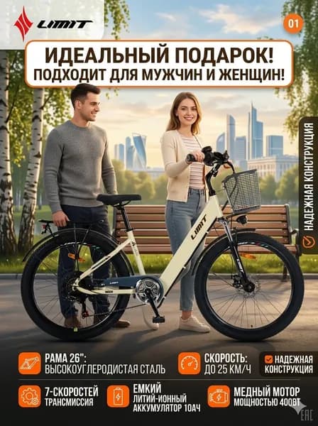 Электровелосипед 2025, 250 Вт