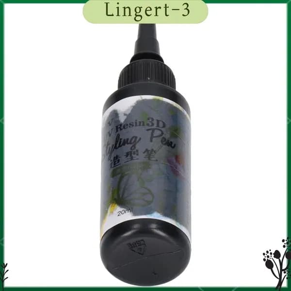 UV Resin Styling Pen, уникальная форма, быстрое отверждение для DIY проекта золотой