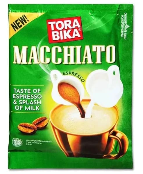 Torabika Кофе Каппуч.пак. Macchiato коф.крош. 5пак*24г, 1 уп