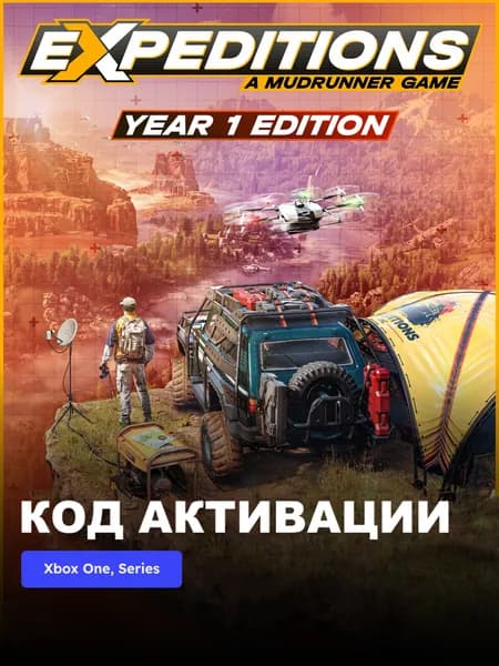 Игра Expeditions A MudRunner Game - Year 1 Edition Xbox One Xbox Series X S электронный ключ Турция