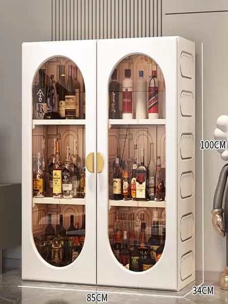 Винный шкаф, винный шкаф без установки, размер изделия: 85*34*100 см.