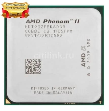 Процессор AMD Phenom II X6 1090T (HDT90ZFBK6DGR)