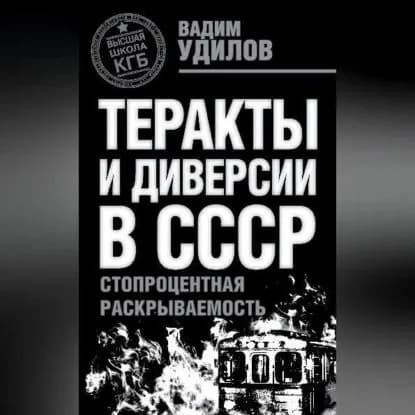 Теракты и диверсии в СССР. Стопроцентная раскрываемость | Удилов Вадим Николаевич | Электронная аудиокнига