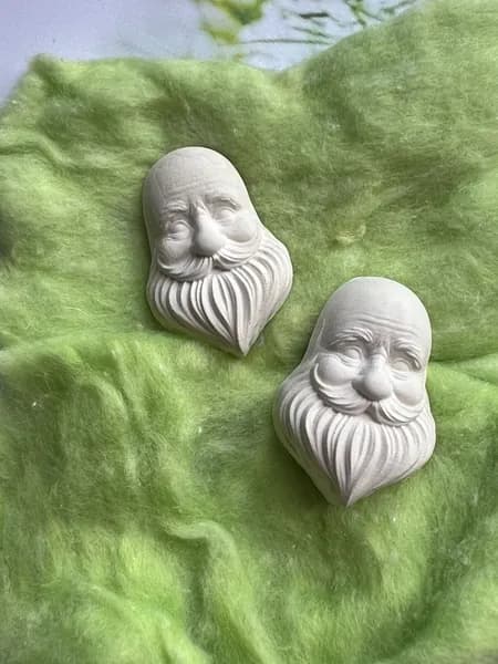 Личико для деда мороза