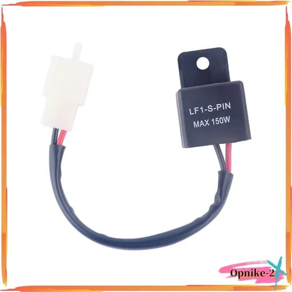 LED реле поворотника для мотоциклов, эффективно устраняет проблемы с миганием, для Honda, Kawasaki, Yamaha