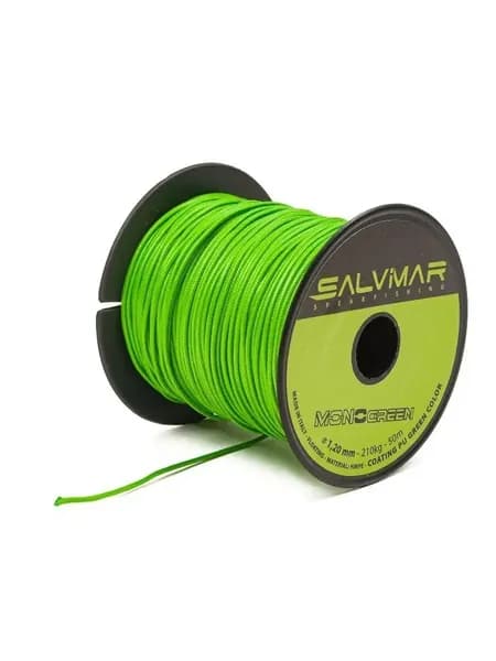 Линь для подводной охоты SALVIMAR MONOGREEN D1,0 мм, 10 метров