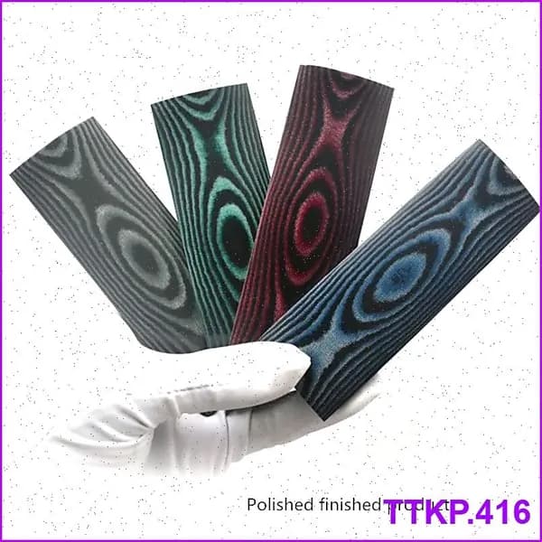 Набор заготовок для ручек из цветной бумаги Micarta толщиной 8,5 мм, 1 шт.