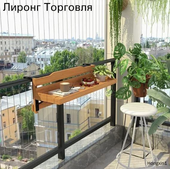 Садовый стол,Массив дерева 24х60х30 см