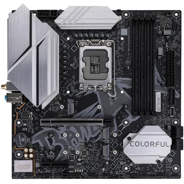 Colorful BATTLE-AX B760M-PLUS WIFI D5 V20 Intel B760 LGA 1700 DDR5 Материнская плата