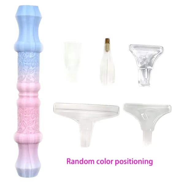 Градиентная ручка с листьями и сменными наконечниками