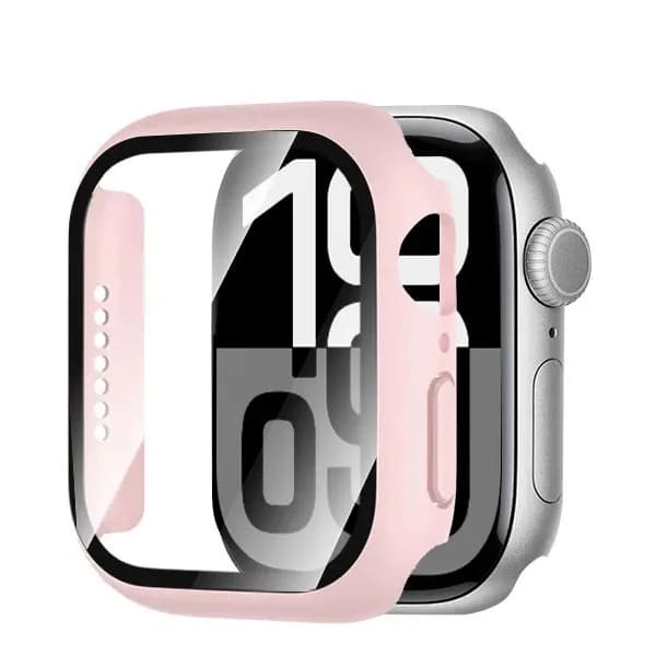 Защитный чехол стекло на часы Apple Watch 45 mm, Стекло на Апл Вотч 7, 8, 9