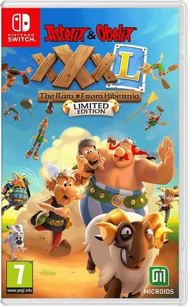 Игра Asterix & Obelix XXXL : The Ram From Hibernia (Nintendo Switch, Русские субтитры)