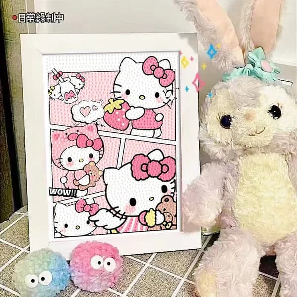 Алмазная мозаика Пластиковая фоторамка(18*18cm) оливковый Алмазная мозаика