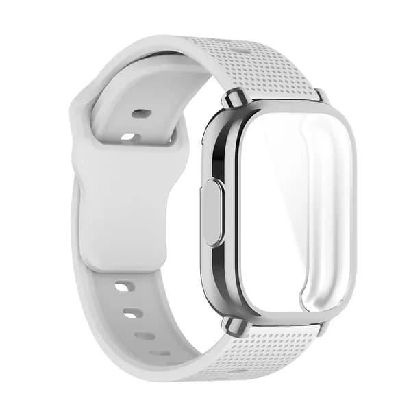 Cиликоновый ремешок + TPU корпус Для Redmi Watch 5 Active, Спортивный Ремешок, Аксессуары для умных часов