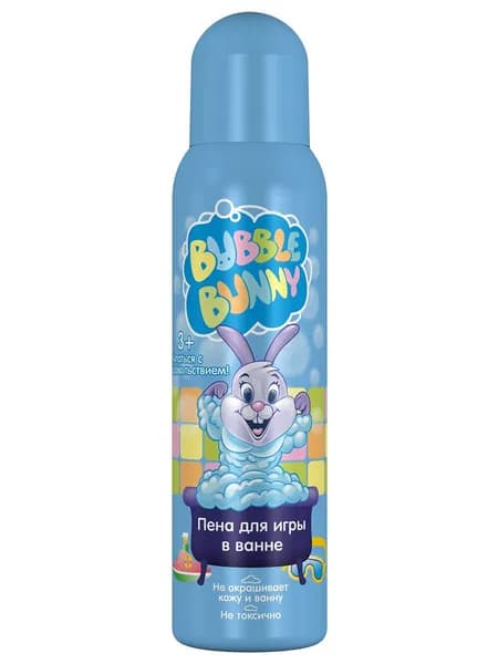 Пена для ванны детская голубая Bubble Bunny 160мл