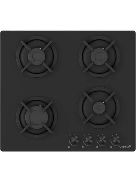 Варочная панель газовая Vitek VGH 6450 BG, черный
