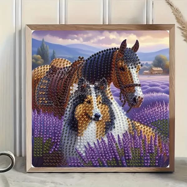 1 комплект DIY 5D-рисунок из алмазов без рамки