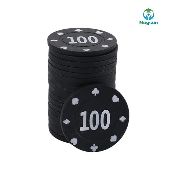 100 фишек для настольных и азартных игр покера