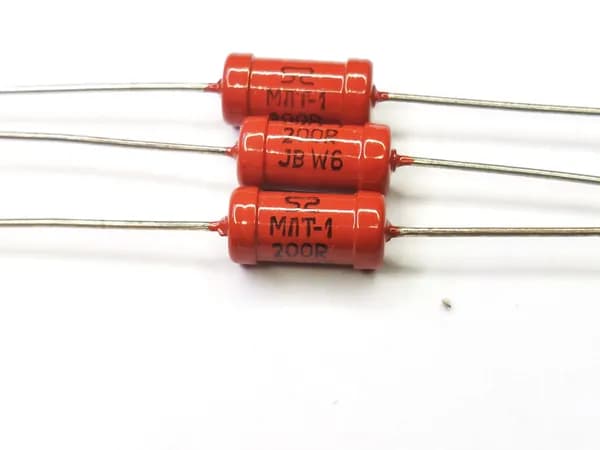 Резистор МЛТ-1 200 Ом 5% 1вт постоянный (3 шт).