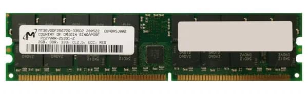 Micron Оперативная память DDR, 333 МГц, 1 x (MT36VDDF25672G-335D2)