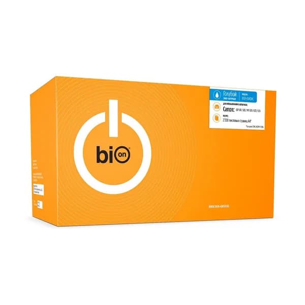 Картридж Bion BCR-C045HC для Canon LBP-611/613/MF631/633/635 Голубой, 2200 страниц