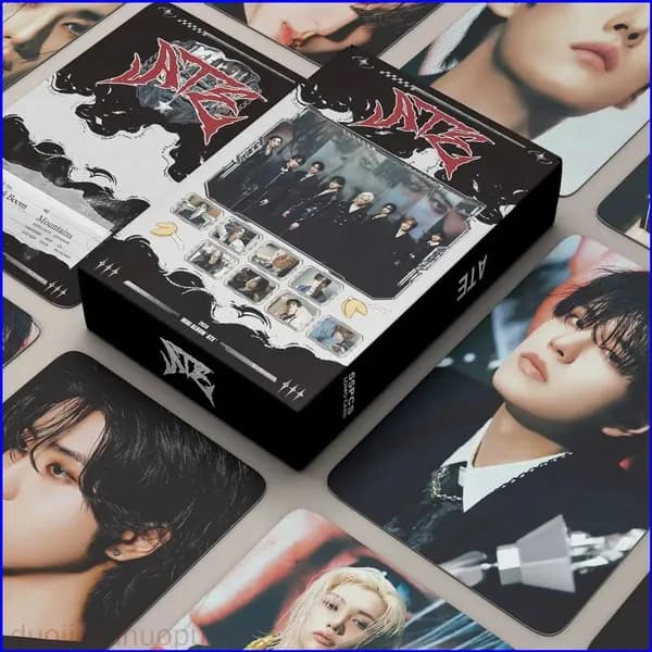 55 LOMO-карточек Stray Kids, новый альбом ATE, сувениры с Ли Ёнбоком (Felix), коллекционные карточки SKZ