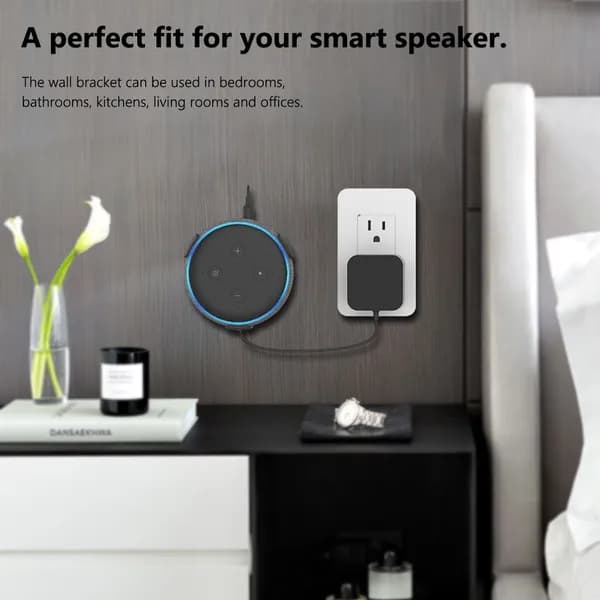 Кронштейн для Amazon Echo Dot третьего поколения с функцией управления кабелями