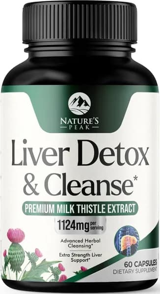 Liver Cleanse Detox & Repair - Расторопша добавка для пищеварения