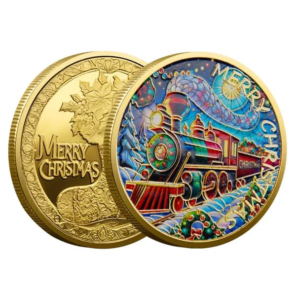 Монета На Рождество